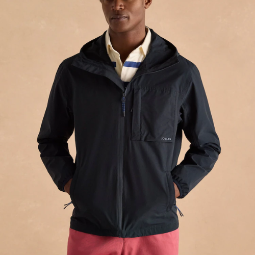 Ayston Navy Blue Lightweight Waterproof Coat