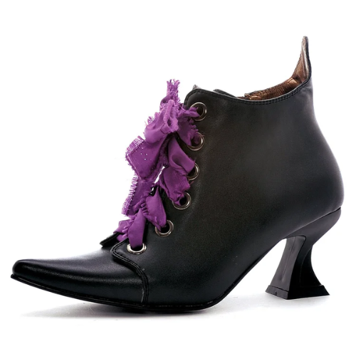 Heel Lace Up Boots for Halloween
