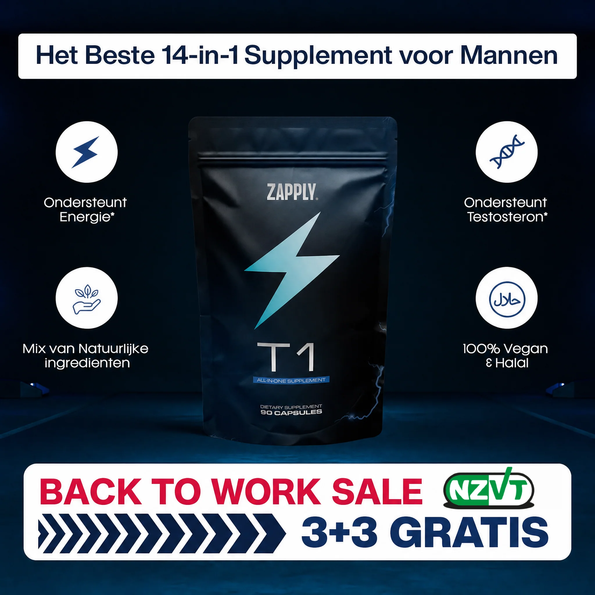 Zapply's Testo Charge